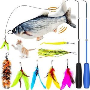 Floppy Fish Cat Toy, Interactive Cat Toy-Realistic Cat Toys